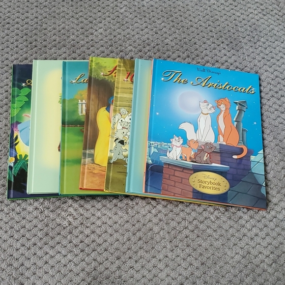 7 Famous Disney story books